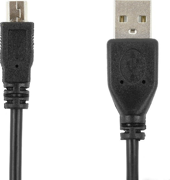 Kabel Accura USB Type-A - mini USB 1.8 m Black (ACC2264) - obraz 1