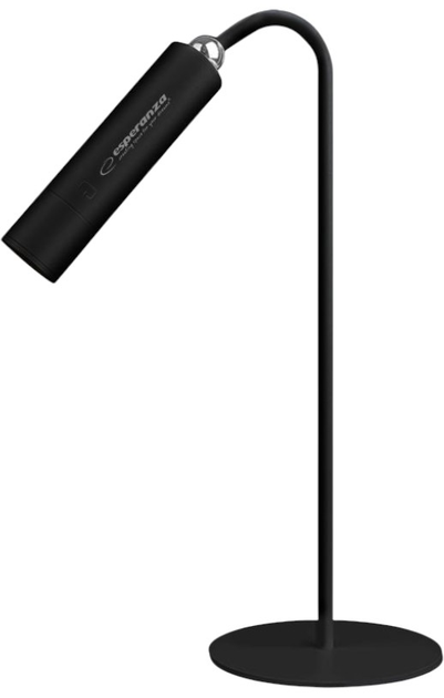 Lampa biurkowa Esperanza Agena Czarna (ELD118K) - obraz 1