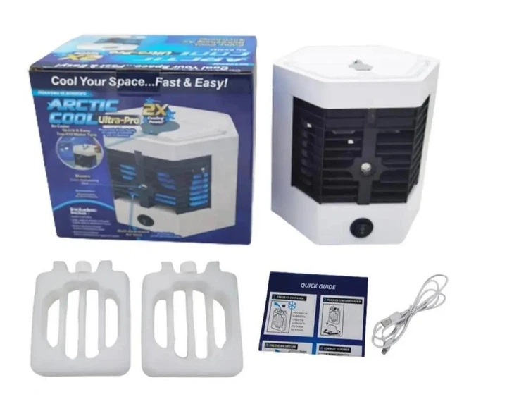 Портативный мини кондиционер с увлажнителем воздуха 5X Arctic Cool Ultra Pro - зображення 2