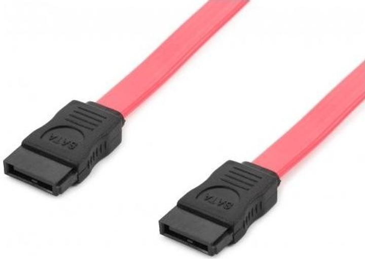 Kabel Accura SATA - SATA III 0.5 m Red (ACC2208) - obraz 2