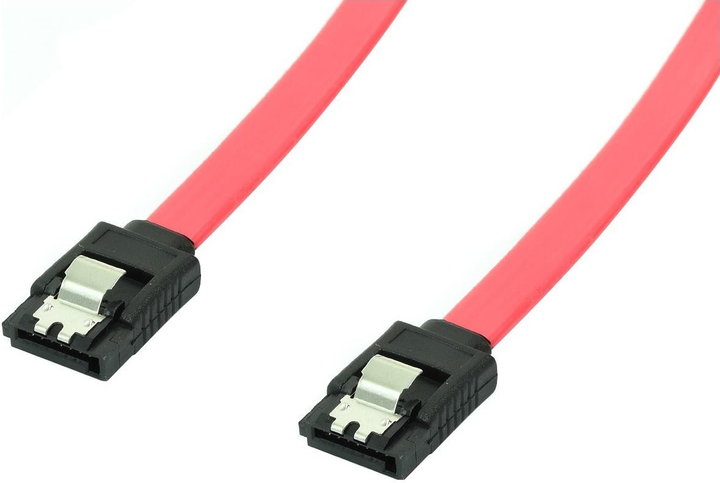 Kabel Accura SATA III - SATA III 0.5 m Red (ACC2205) - obraz 2