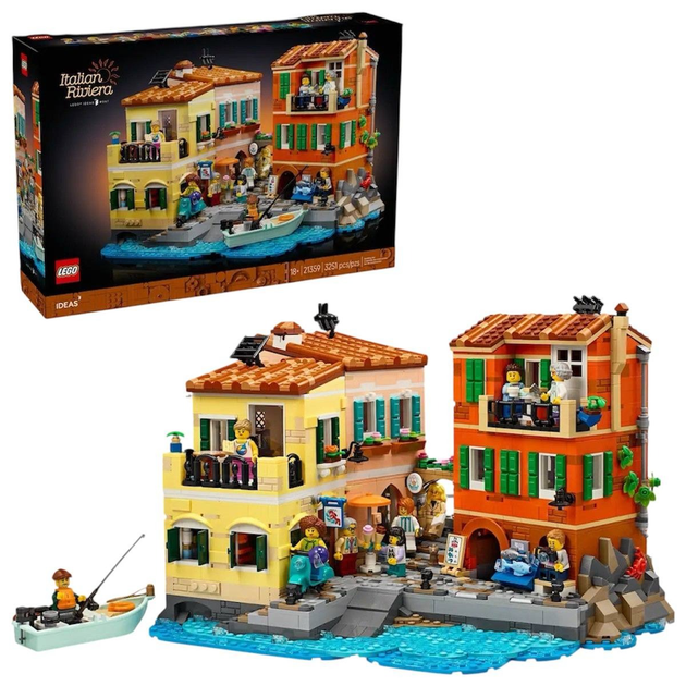 Конструктор LEGO Ideas Італійська Рив'єра 3251 деталей (21359) - зображення 2