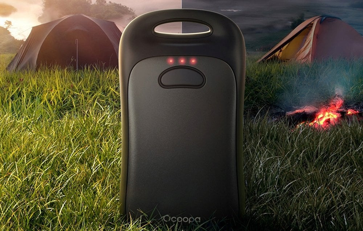Ogrzewacz do rąk Ocoopa UT4 Urban Black (6975292224127) - obraz 6