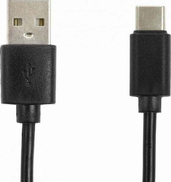 Kabel Accura USB 2.0 Type-A - USB Type-C 1 m QC 3.0 Black (5904726951224) - obraz 1