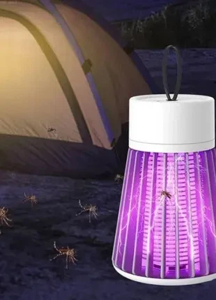 Антимоскитная лампа уничтожитель Stop Mosquito USB светодиодная ABS 2200мАч - изображение 3