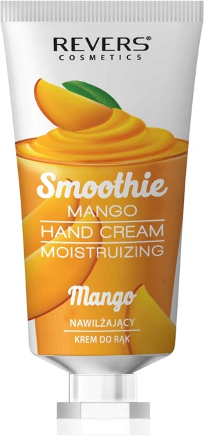 Крем для рук Revers Cosmetics Mango Smooth 50 мл (5902815197256) - Фото 1 Крем для рук Revers Cosmetics Mango Smooth 50 мл (5902815197256) - изображение 1