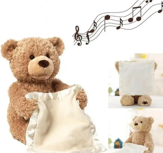 Интерактивная игрушка говорящий Мишка Пикабу Peekaboo Bear - изображение 3