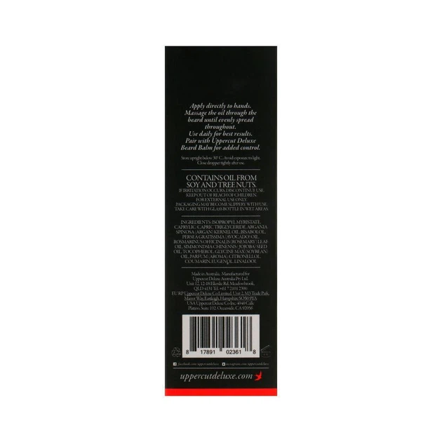 Масло для бороди Uppercut Deluxe Beard Oil 30 мл - зображення 3