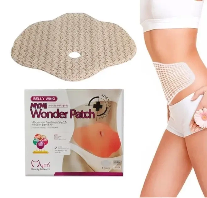 Пластырь для похудения Mymi Wonder Patch экстракт зеленого чая капсаицин 1 шт - изображение 6
