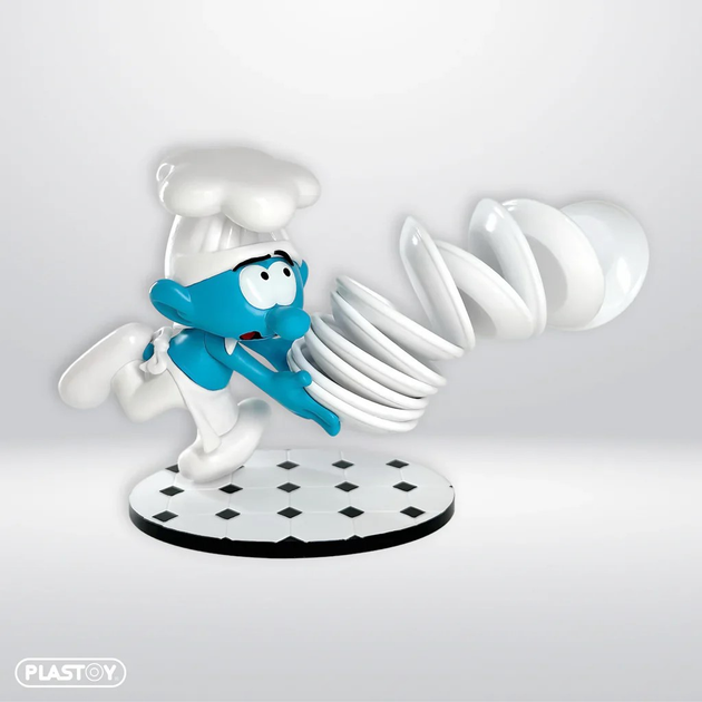 Фігурка Plastoy The Smurfs The Chef 20 см (3521320607467) - зображення 3