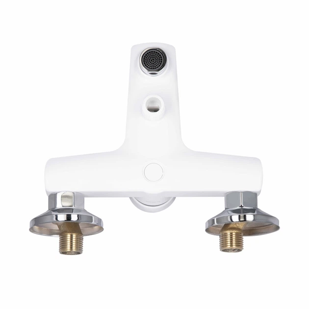 Змішувач для ванни 35W 006N, Chrome/White (k35) BRIN35W006N Brinex - Фото 3 Змішувач для ванни 35W 006N, Chrome/White (k35) BRIN35W006N Brinex - зображення 3