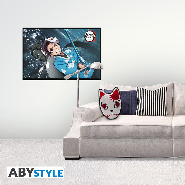 Подушка ABYstyle Demon Slayer Kimetsu no Yaiba Warding Mask (3665361137702) - зображення 7