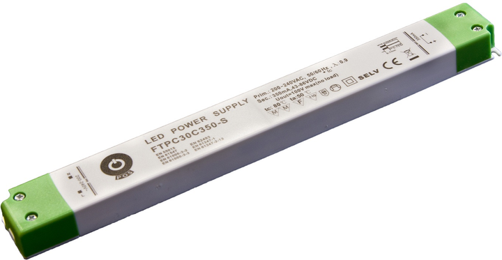 Zasilacz POS LED Driver 1400mA/11-22V, CC slim FTPC30C1400-S (5902135118504) - obraz 1