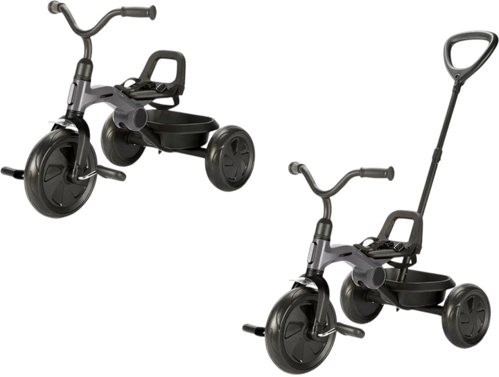 Rowerek trójkołowy Qplay Ant Plus Dark Grey (5061047480755) - obraz 3