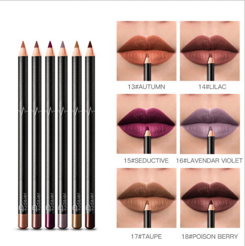 Набір олівців контур для губ PUDAIER LIP LINER 6 шт тон #13-18 (3020-3) - Фото 1 Набір олівців контур для губ PUDAIER LIP LINER 6 шт тон #13-18 (3020-3) - изображение 1