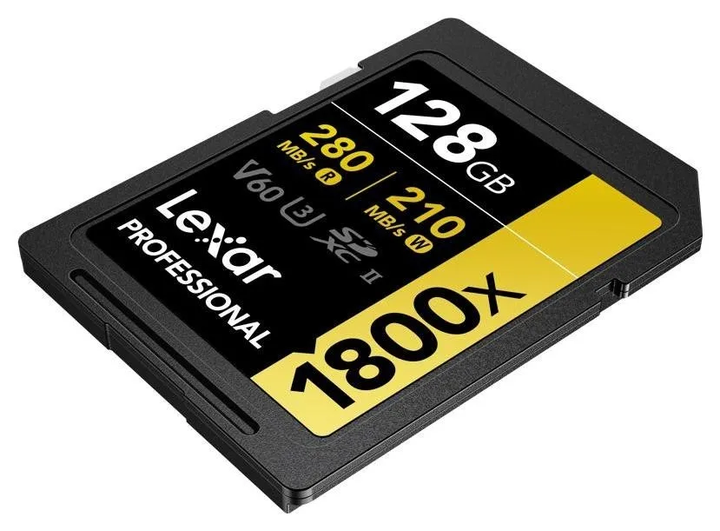 Zestaw kart pamięci Lexar Professional 1800x SDXC 128GB (LSD1800128G-B2NNG) - obraz 5