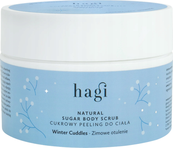 Peeling do ciała Hagi Zimowe Otulenie cukrowy 200 ml (5905910445420) - obraz 1