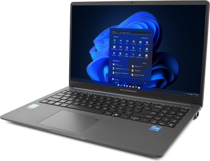 Laptop ASUS ExpertBook B1 B1503CVA-S72272X (90NX0801-M02FE0) Gentle Grey - obraz 2