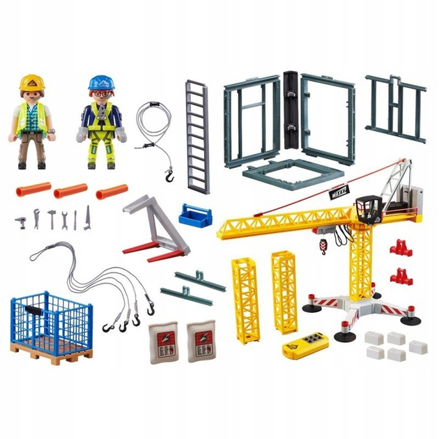Zdalnie sterowany żuraw Playmobil  z elementem konstrukcyjnym 70441 (4008789704412) - obraz 2