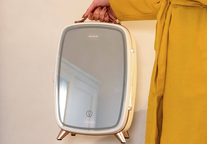 Lodówka kosmetyczna Cecotec CoolingBeauty 6000 Mirror Różowa (8435484044424) - obraz 11