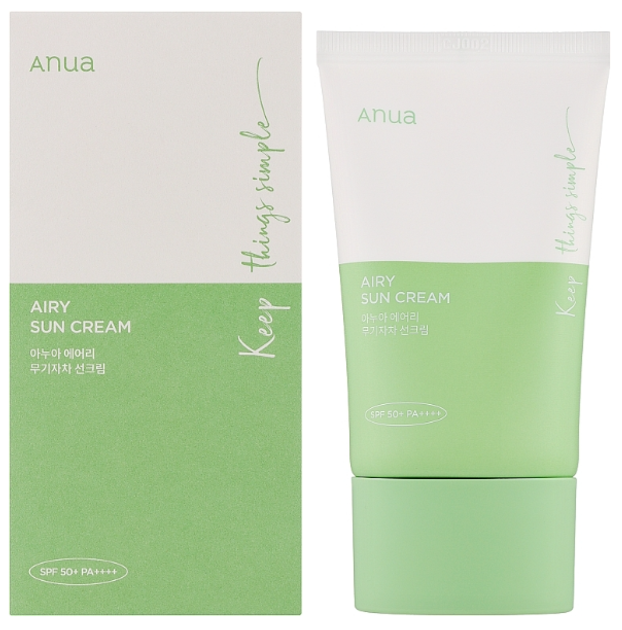 Krem przeciwsłoneczny do twarzy Anua Airy Sun Cream SPF50+ PA++++ 50 ml (8809640731570) - obraz 2