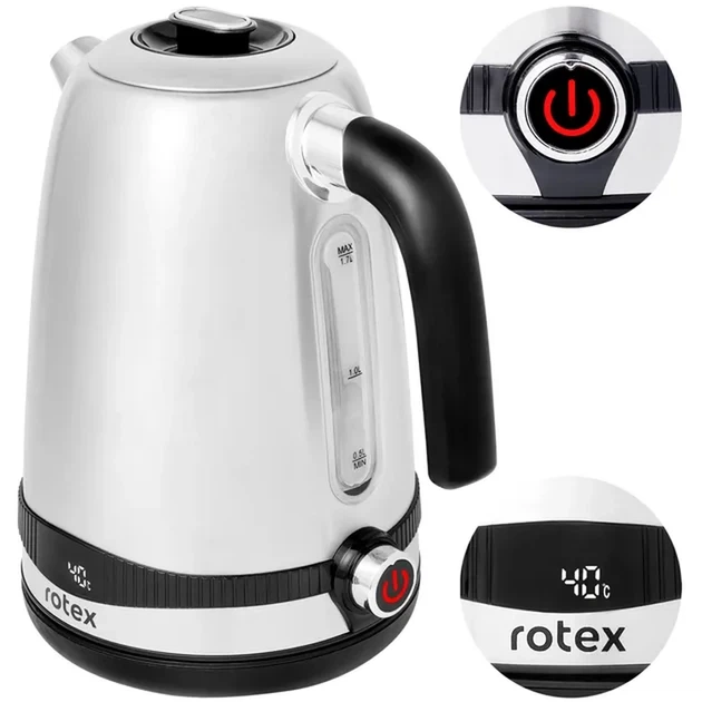 Електрочайник Rotex RKT79-S Smart - изображение 3