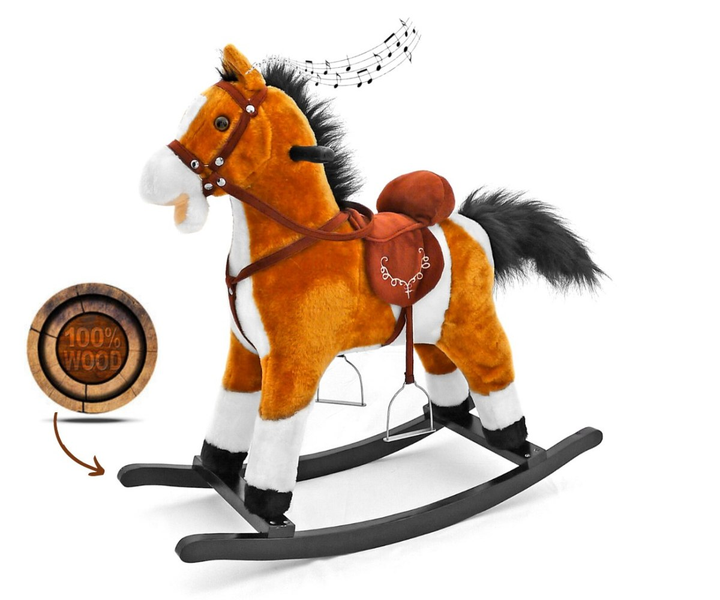 Konik na biegunach Milly Mally Mustang jasny brąz (5907717434164) - obraz 2