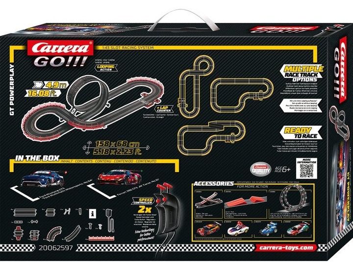 Tor wyścigowy Carrera Go GT Powerplay 4.9 m (20062597) (4007486625976) - obraz 2