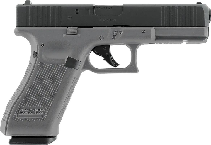 Пистолет пневматический Umarex Glock 17 Gen5 Blowback CO2 кал 4,5 мм BB Gray - изображение 3