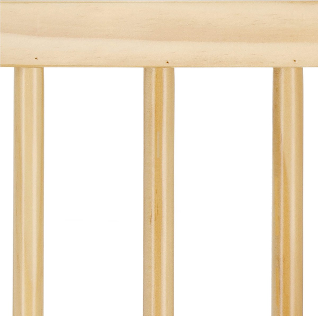 Bramka ochronna Springos brązowo-czarna 75-89 cm (5907719470542) - obraz 6