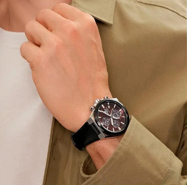 Часы Casio Edifice Classic EFS-S630BL-5AVUEF. Черный / Красный