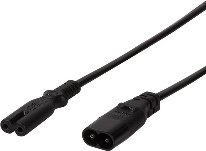 Kabel Logilink C8 - C7 2 m Black (CP129) - obraz 1