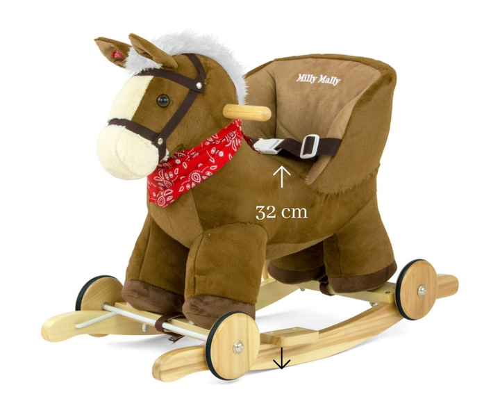 Konik na biegunach Milly Mally Polly Dark Brown (5901761123982) - obraz 3