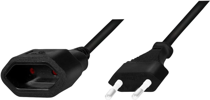 Кабель Logilink Euro CEE 7/16 1 m Black (CP122) - зображення 4