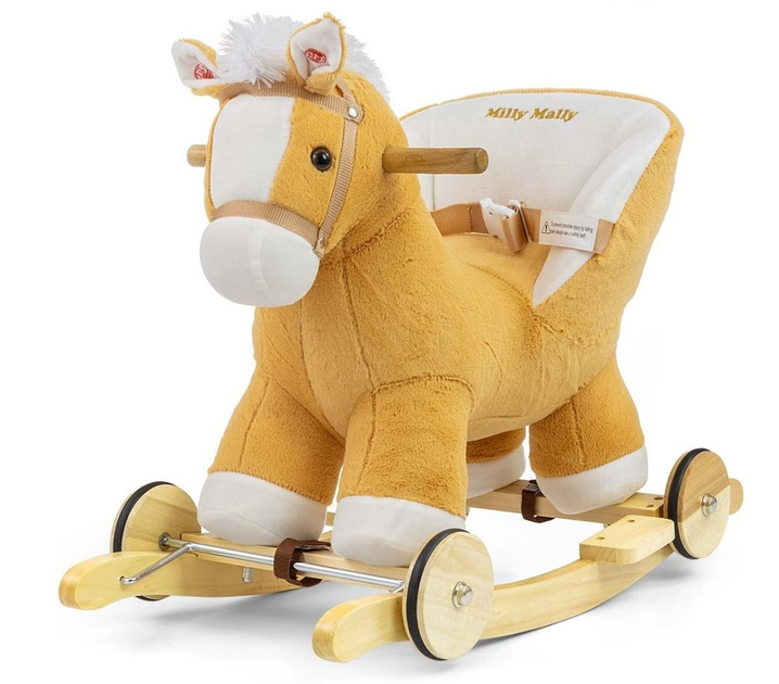 Konik na biegunach Milly Mally Polly Light Brown (5901761128673) - obraz 1