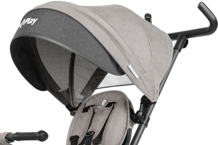 Триколісний велосипед Qplay Rito Star Grey (5061047480212) - зображення 6