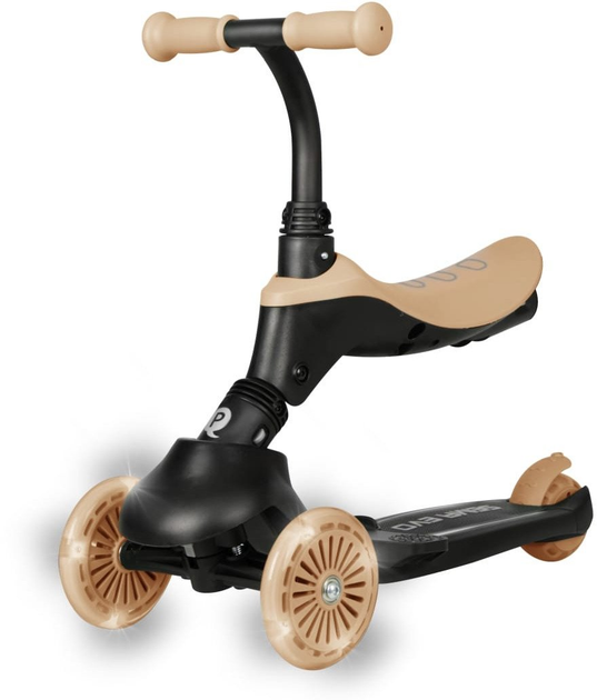 Самокат дитячий Qplay Sema Evo 3 в 1 Khaki (6312) (5061047482179) - зображення 5