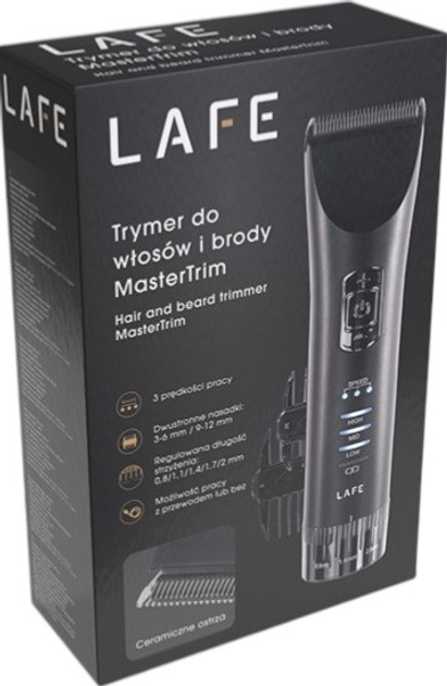 Тример для волосся та бороди Lafe MasterTrim (LAFTRY47538) - зображення 5