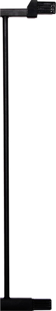 Bramka ochronna Springos czarna 83-89 cm (5907719407661) - obraz 2