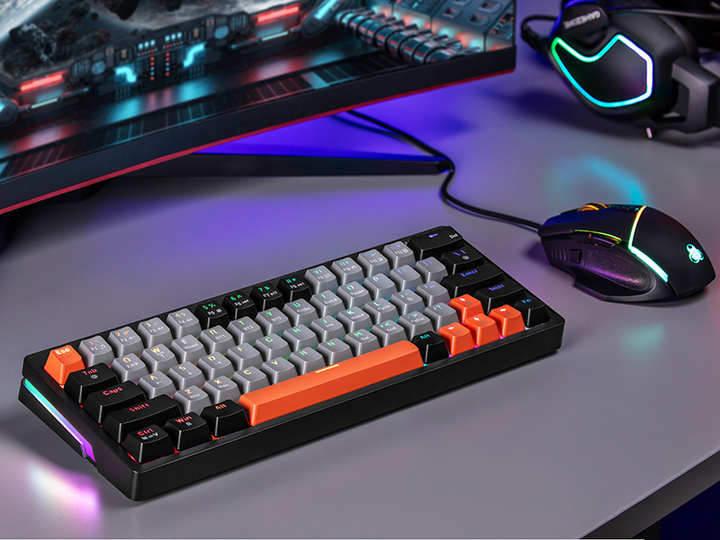Klawiatura bezprzewodowa Tracer GameZone Evo1 TNT Switches Wireless Grey (TRAKLA47297) - obraz 6
