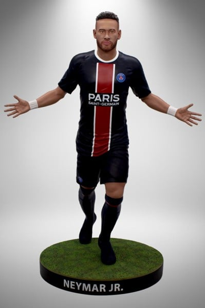 Фігурка Footballs Finest Paris Saint Germain Neymar Jr 60 см (5056122522482) - зображення 3
