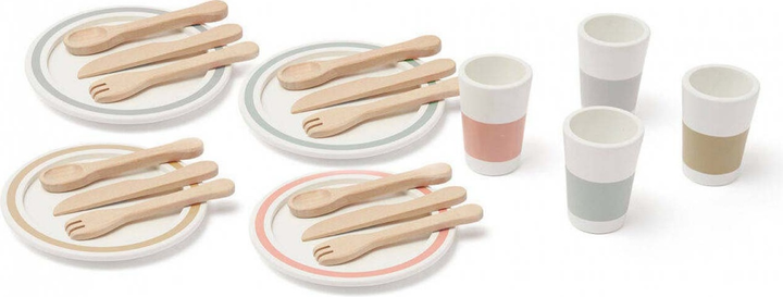 Набір іграшок Kids Concept Dinnerware Bistro 1000565 (7340028731092) - зображення 1