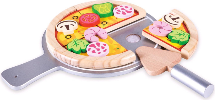 Набір іграшок Small Wood Homemade Pizza L40153 (5711336029737) - зображення 2
