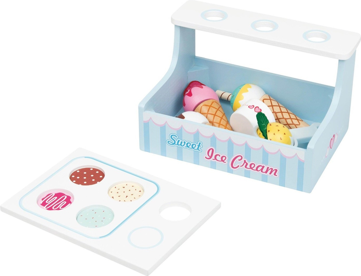 Zestaw zabawek Small Wood Mini Ice Cream Shop L40227 (5711336031808) - obraz 2