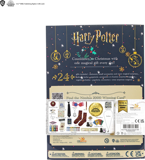 Kalendarz adwentowy Cinereplicas Harry Potter (4895205606500) - obraz 6