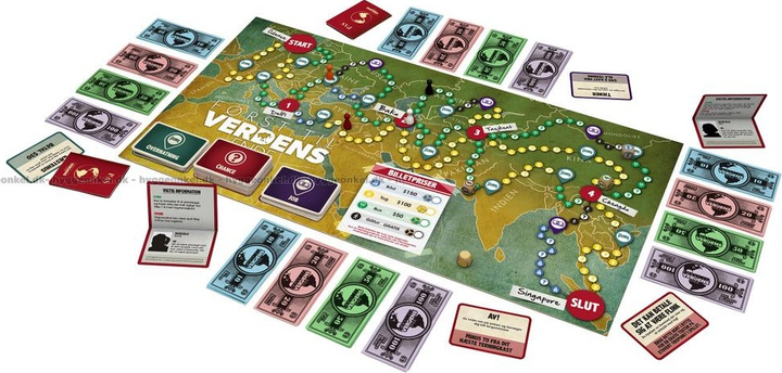 Настільна гра Rarewaves Games4U Først til verdens ende I-1400165 (5704907948728) - зображення 2