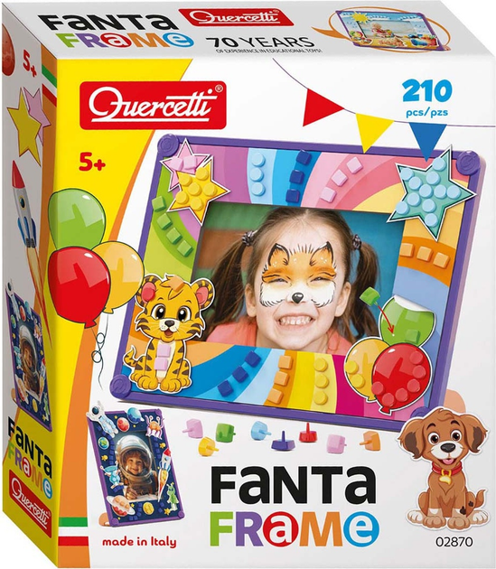 Zestaw dla dziecięcej kreatywności Quercetti Fantaframe twoja spersonalizowana ramka na zdjęcia QU-2870 (8007905028704) - obraz 1