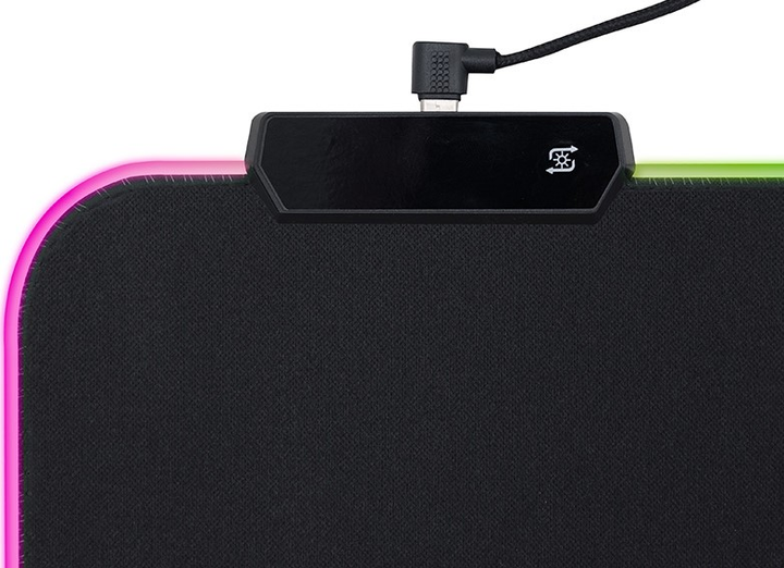 Podkładka pod mysz Tracer GameZone Maxi RGB Black (TRAPAD47549) - obraz 3