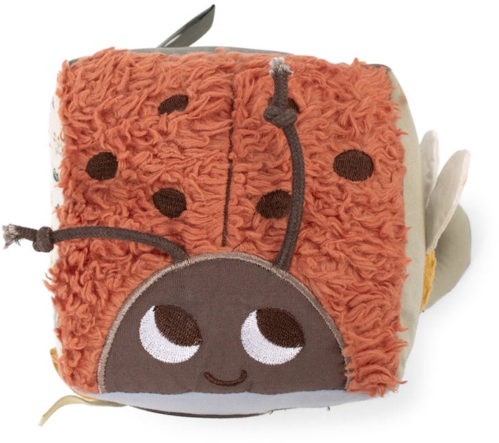 М'яка іграшка Filibabba Little Wonders сенсорний кубик FI-03366 (5712804033669) - зображення 2