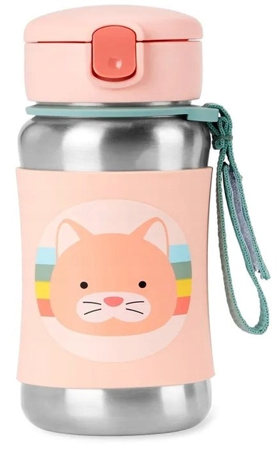 Bidon dla Dziecka Termiczny Skip Hop Kot 350 ml ZOO (9S891810) (0197233122170) - obraz 1